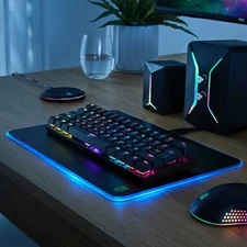 All-New ANKO Wireless Mechanical Gaming Keyboard - RGB Lighting Effects-Recharge