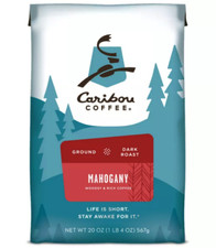 CARIBOU COFFEE MAHOGANY BLEND GROUND COFFEE 20OZ