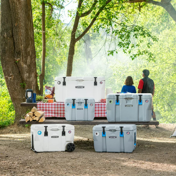 The 55 Quart High Performance Cooler, Up to 7-Day Ice Retention