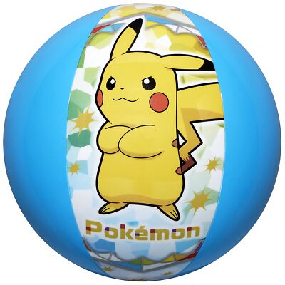 Igarashi Pokemon Beach Ball 40cm AHB-140 Vinyl Blue Pokemon