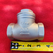 Smith Cooper SC602K Check Valve, 1" - 316 Stainless Steel -CF8M