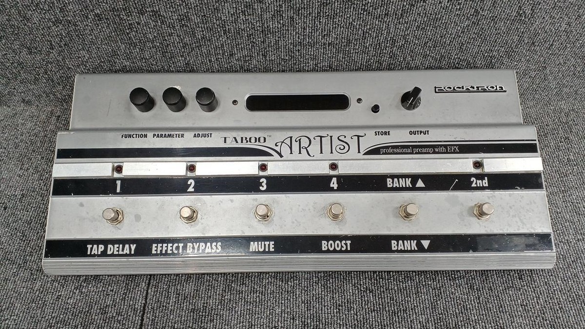 アーニーボールROCKTRON TABOO ARTIST ボリュームペダル 買取情報】マルチでも歪むロックトロン。『Rocktron Taboo