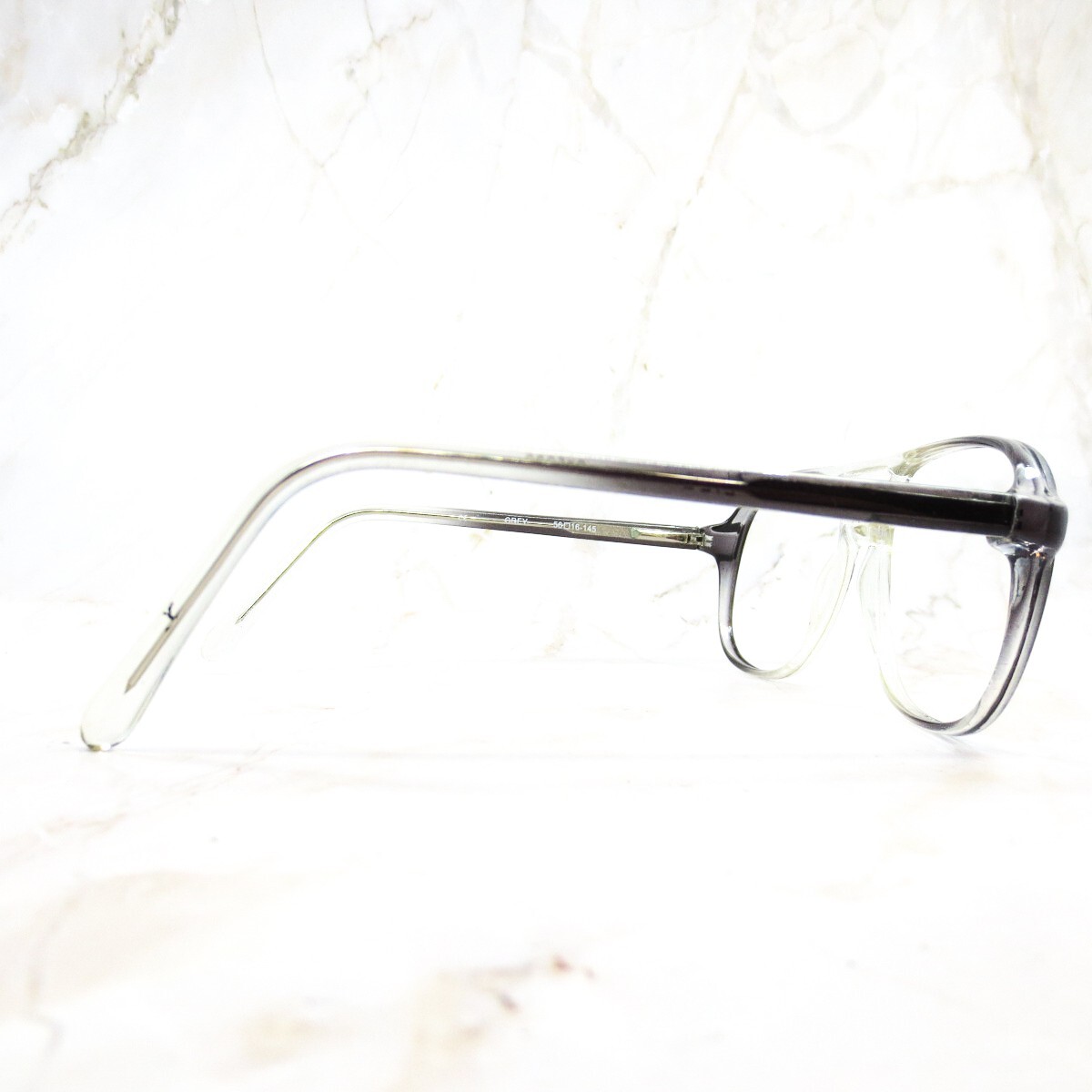 EYEQ Oxford Eyeglasses Frame Unisex Fade Gray Plastic Full Rim