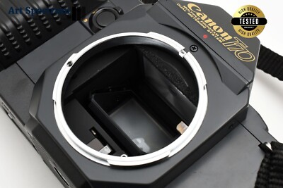 N Mint] Canon T70 + NFD 35-70mm f3.5-4.5 Zoom MF Lens + Flash