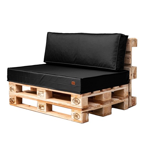 Luxus Garten Palettenkissen 120x65/120x40cm dicker Sitz: 15cm wasserdicht - Bild 7 von 43