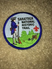 Boy Scout BSA Saratoga National Battle New York Revolutionary War Trail Patch