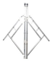 Pair of Securistyle Defender 24" Restricted Top Hung Hinge 13mm 615mm Long