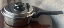 Cacerola Royal Prestige Acero Inoxidable 7 Capas Titanio Aleación Plata Tapa Ventilación Cobre
