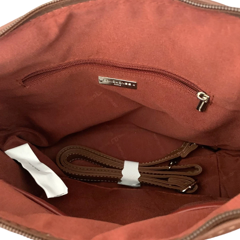 Brown Hand Bag With Detachable Shoulder Strap Designer Bag David Jones - Image 4 of 4
