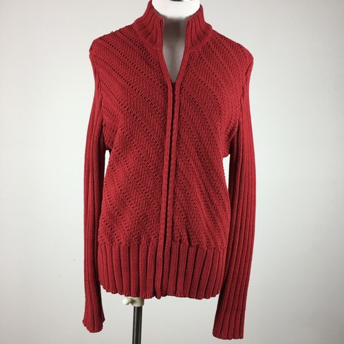 Taylor Womens Cardigan Sweater XS 
