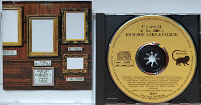 EMERSON, LAKE & PALMER Pictures At An Exhibition CD West Germany 1987 Crimson