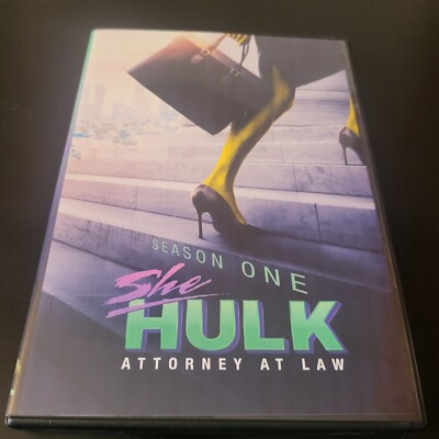 She HULK Attorney At Law Cover Art W/Empty DVD Case!