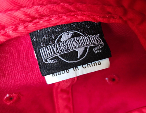 Duff Beer The Simpsons 2018 Adjustable Red Hat Cap - Universal Studios - 第 5/5 張圖片