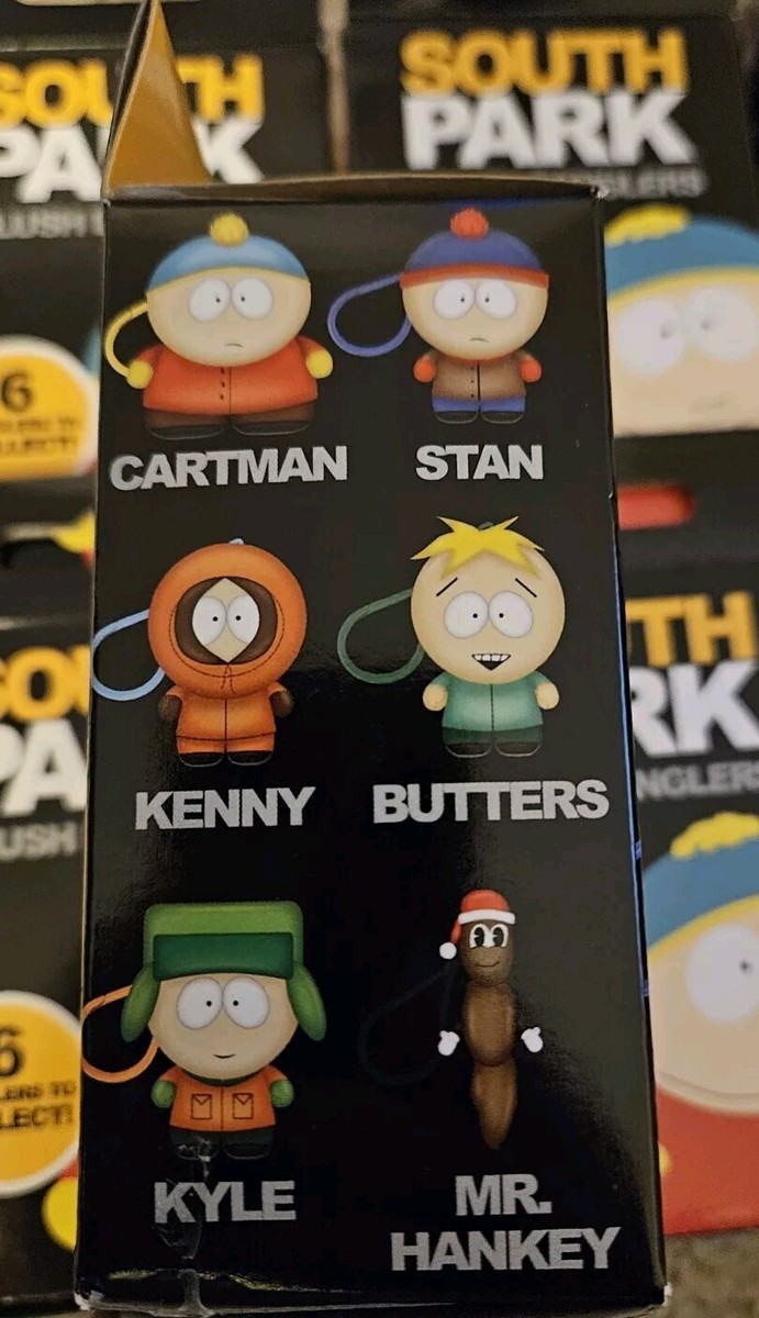 South Park ぬいぐるみ 4体セット SOUTH PARK PLUSH DANGLERS COMPLETE SET OF 6 CARTMAN / KENNY