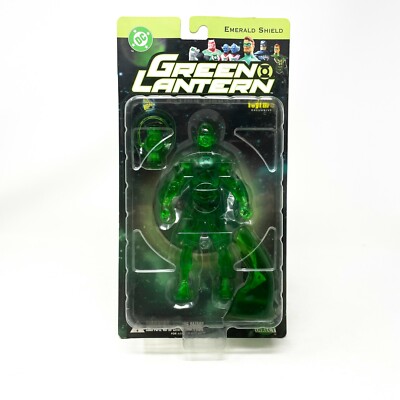 Green Lantern - Emerald Shield Clear Figure - 1998 Toyfare