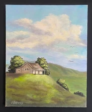 Original Oil painting Signed , 2003 Landscape