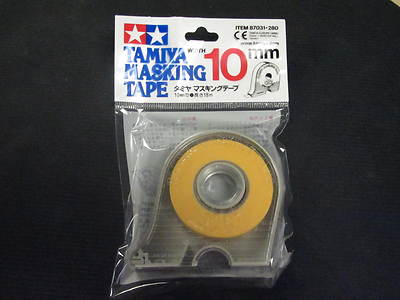 Tamiya Masking Tape for models 87031 - 10mm width (x 18m) with Dispenser