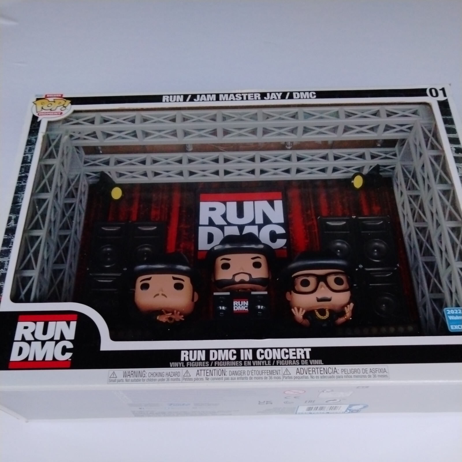 Sale Funko Pop Moment Run Dmc In Concert Walmart Limited Edition Exclusive New