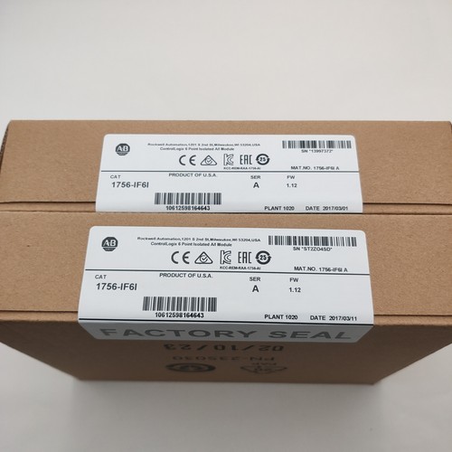 New Sealed AB 1756-IF6I Allen-Bradley ControlLogix 6Point Isolated A/I Module TX - Picture 2 of 7