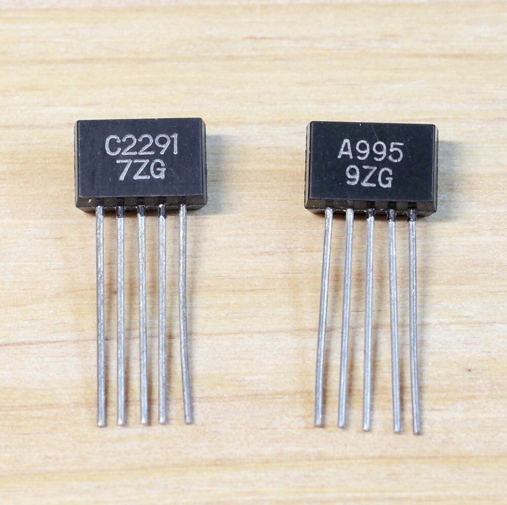 2Stück 2SA995 Transistoren Neu - Original Elektronik Bauteile
