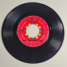 The Everly Brothers The Ferris Wheel / Don’t Forget To Cry 45 RPM Vinyl 7”