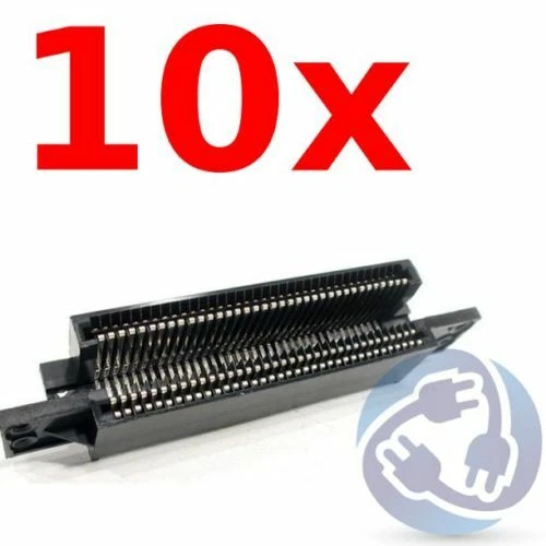 Lot 10X 72 Pin Connector Replacement Cartridge Slot For Nintendo NES US Seller