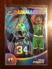 2019-20 Donruss Optic Prizm Rainmakers Holo #7 Paul Pierce - Boston Celtics