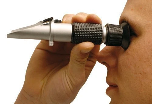 Refraktometer Salinität Salz Aquarium, Salzgehalt:0-100‰ Dichte:1.000-1.070 - Bild 4 von 4