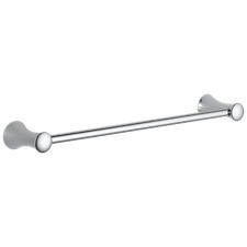 Delta 73818 Lahara 18 in. Towel Bar Chrome Wall Mount Bathroom Hardware