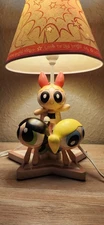 POWER PUFF GIRLS LAMP WARNER BROS STUDIO STORE EXCLUSIVE 2000 Cartoon Network 