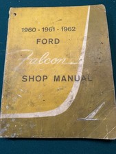 1960 1961 1962 Ford Falcon Shop Manual Original Service Book