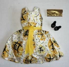 Vintage 1960s Fab-lu Barbie Clone Doll Dress British Crown Colony Hong Kong