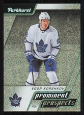 2020-21 Parkhurst Prominent Prospects #PP13 Egor Korshkov