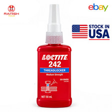 New Henkel Loctite 242 50ML Threadlocker Medium Strength  USA RAHISHTOOLS
