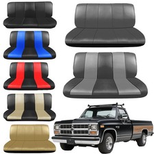 Pu Leather Truck Bench Seat Cover For Dodge W150 W250 Full Size Pickup