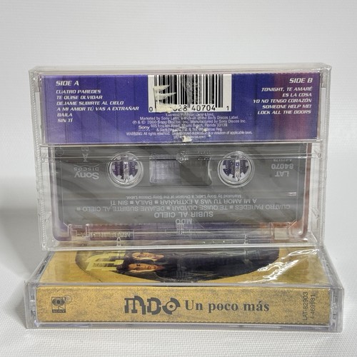 MDO Cassette Lot Un Poco Mas + Subir al Cielo Like Menudo Latin Pop Boy Band New - Picture 3 of 4