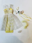 Barbie Mattel vintage fashion Orange Blossom #987 Dress Hat Gloves Shoes Bouquet