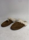 Koolaburra by UGG Lezly Chestnut Suede Faux Fur Lined Slippers Women's Size 11 — photo 4
