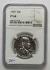 1959 50c Ben Franklin Half Dollar Proof NGC PF68 **HH2014