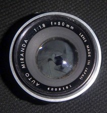 Auto-Miranda 50mm Camera Lens