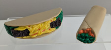 Step 2 Play Pretend Food Taco and Burrito 3.5 to 4 Inches Long Plastic