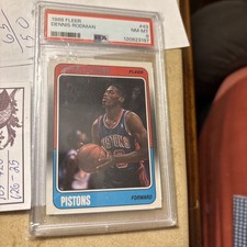 1988-89 Fleer - Dennis Rodman #43 (RC)
