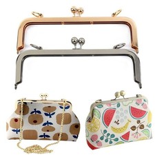 Bag Hardware Purse Frame Kiss Clasp Metal Purse Frame  Bag Making