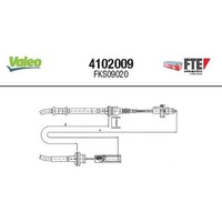FTE 4102009 Seilzug KupplungsbetäTigung FüR Fiat Marea Brava Bravo 182 185
