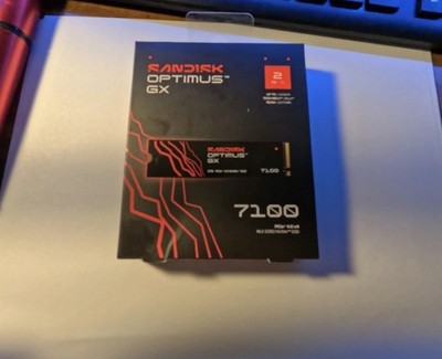 SANDISK OPTIMUS GX 7100 NVMe SSD M.2 2280 PCIe 4.0 X4 NVMe 2TB (New & Unopened)