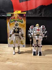 Mighty Morphin White Ranger 2023 And Super7 Tigerzord