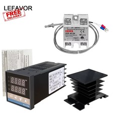 REX-C100 Digital PID Temperature Controller Thermostat SSR Output Max.40A SSR Re