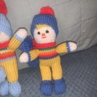 2 Small Hand Knitted Scarecrow Doll — photo 3