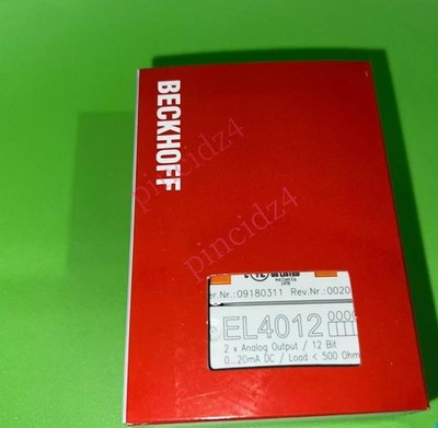 1PCS NEW  Beckhoff EL4012 Module Free Shipping