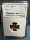 2026 Gold Eagle $5 Tenth-Ounce MS 69 NGC
